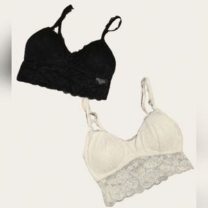 Gilly Hicks Lace Bralette Bundle XS